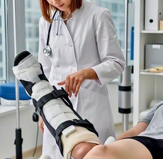 Post tibia fracture rehab