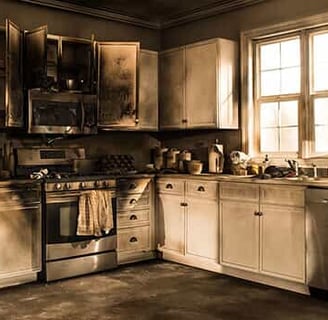 Fire and smoke damage restoration for insurance claims