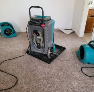 Dryers and Dehumidifier flood restoration insurance claim