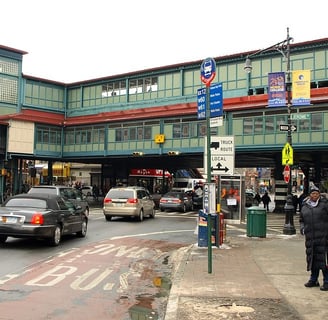 Bronx Fordham train station