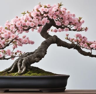cherry blossom bonsai tree