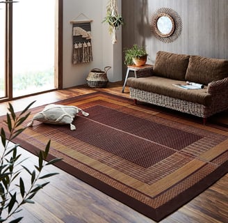 neutral brown rush grass tatami mat