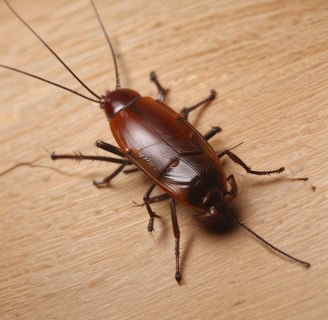 cockroaches on rock