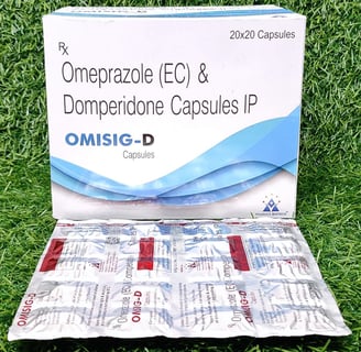 Omeprazole (EC) Domperidone Capsules IP (OMISIG-D)