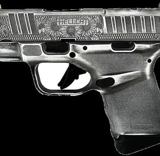 Custom engraved and cerakote Springfield Hellcat available  near marquette MI