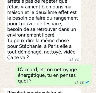 texte témoignage whatsapp