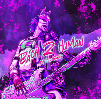 a man with a guitar and a guitar