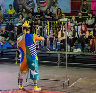 a clown in a circus ringling ringling ringling