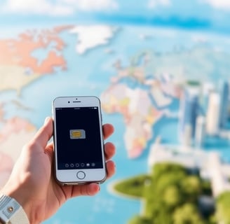 Stay connected abroad with eSIM during your travel
