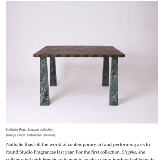 image de l'article de wallpaper montrant notre table