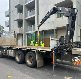 crane lift works