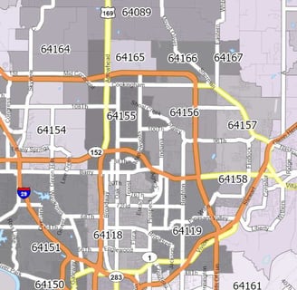 kansas-city-northland-pet-waste-removal-service-map