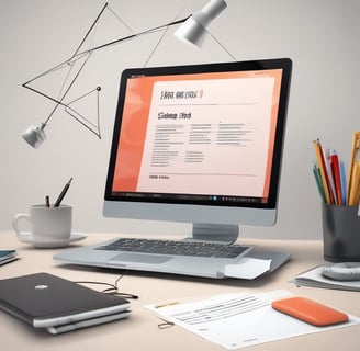 white and black laptop