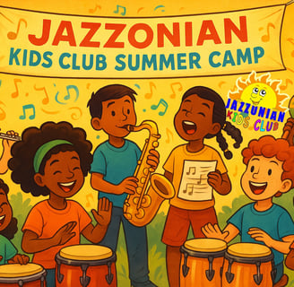 Jazzonian Kids Club Lleva la alegría del Jazz a tu escuela este verano!