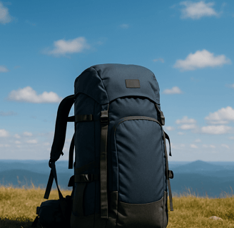 Mochila para utilizar em trekking