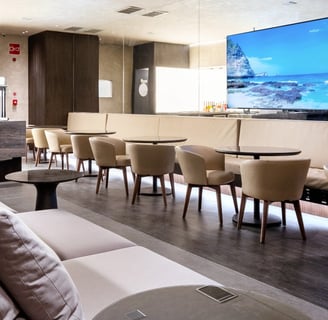 Sala Vip banco Inter em Confins