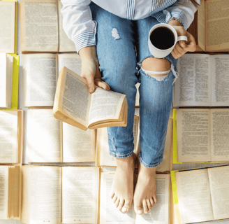 leggere libri caffè serenità libertà consapevolezza