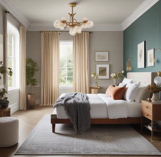 Bright living room with modern inventory
