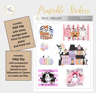 halloween printable stickers