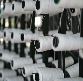 usine de fil de coton pour une entreprise de vêtements en gros personnalisable île de la Réunion