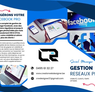 Gestion réseaux sociaux Charleroi, Belgique - Services professionnels pour booster votre business |