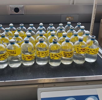 Measuring denitrication rates using acetylene inhibition