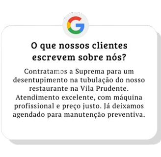 avaliação da Desentupidora Itaquera