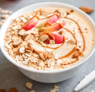 apple pie overnight oats