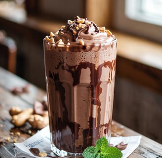 chocolate peanut butter smoothie