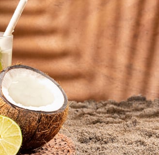 coconut levander mocktail