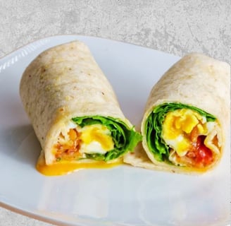 on the go egg wrap