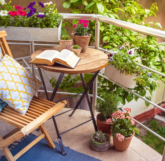 summer balcony
