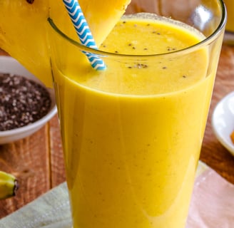 tropical sunrise smoothie