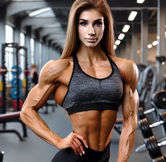 Ai Generation photo of a woman 6 months of taking Bio Active Peptides