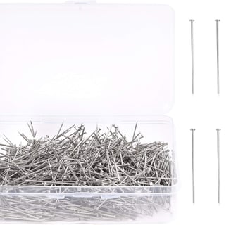 Metal pins for sewing