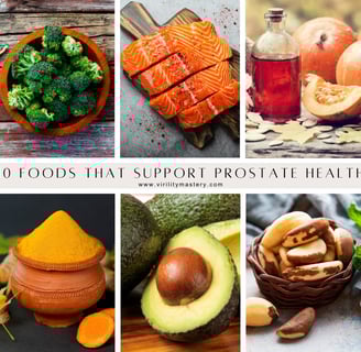 10 Foods that Support Prostate Health