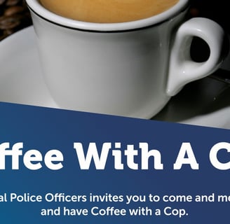 Coffee with a cop advert