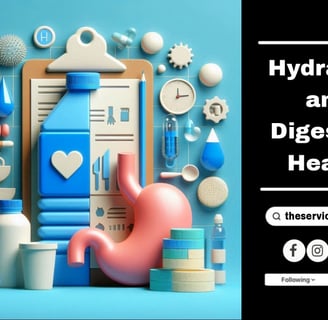 Hydration for Digestive Health | Stay Hydrated! Purchase Your Protective Water Container Sleeve Here