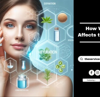 How Water Affects Your Skin? | Purchase your water container sleeve here |