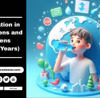 Hydration for Pre Teens & Teenagers | Purchase Your Water Container Sleeve from Here |
