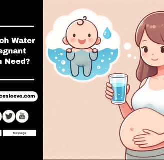 How much water do pregnant women need?|Get the Protective Sleeve for Your Water Bottle|Stay Hydrated