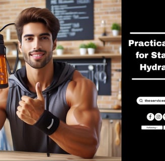 Practical Tips for Staying Hydrated