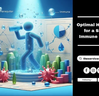 Optimal Hydration For Strong Immune System | Stay Hydrated! Purchase Your Water Container Sleeve Her