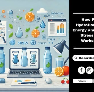 Hydration for Workplace Productivity | Get a Protective Sleeve for Your Water Container Here  