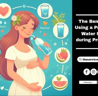 Hydration during Pregnancy | Get the Protective Sleeve for Your Water Bottle |Stay Hydrated