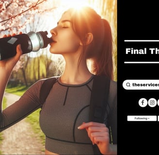 Stay Hydrated Throughout the Year! Adjust Your  Water Throughout the Year | Purchase a Water Contain