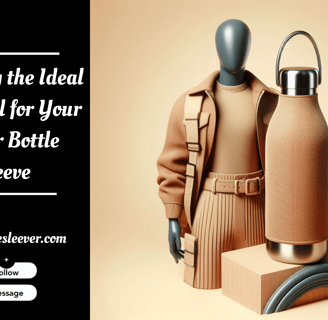 Choosing the Ideal Material for Your Water Bottle Sleeve
