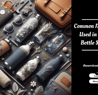 Common materials used for water bottle sleeves