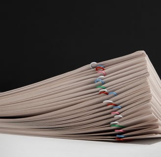 Jornais impressos com clipping