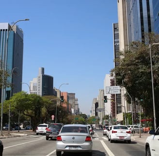 Avenida Faria Lima em São Paulo
